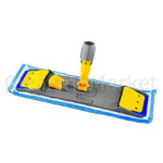 Микрофибърен плосък моп MicroBlue Wet System, 40 см. - Image 2