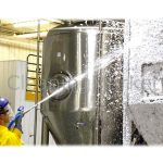 Концентриран пенообразуващ обезмаслител дезинфектант на хлорна основа SUPERFOAM